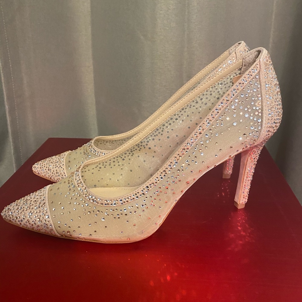 Very Sparkly Heels (only tried on inside home)
